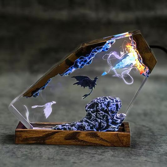 Toothless Glow Resin